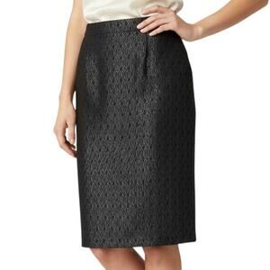 FENDI Black Knee-Length Skirt, M/US6/IT42, SRP: $1000